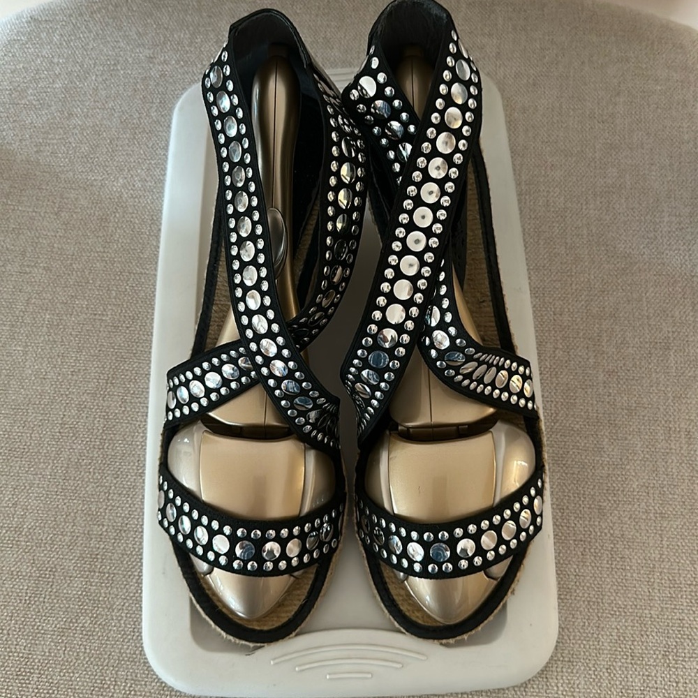 Andre Assous wedge sandals.